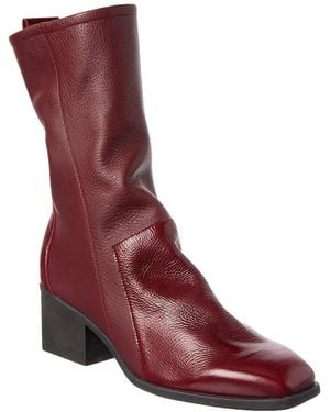 Arche Lymlye Leather Boot - Red