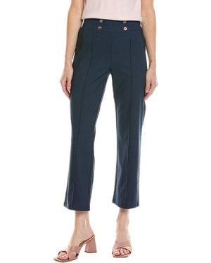 Stella Parker Flora Crop Pant - Blue