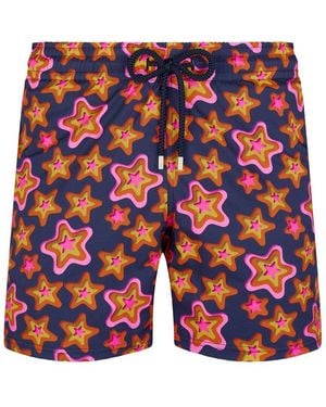 Vilebrequin Stars Classic Short - Blue