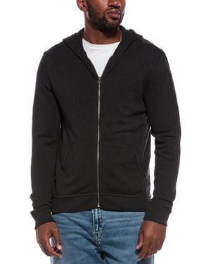 ATM French Terry Zip Hoodie - Black