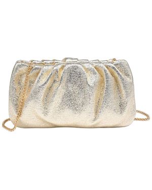 Moda Luxe Fancy Clutch - Natural