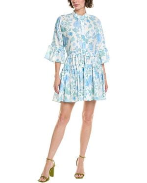 To My Lovers Mini Dress - Blue