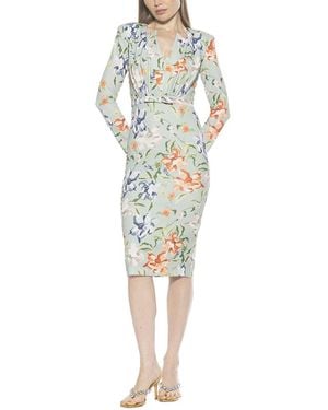 Alexia Admor Arleth Sheath Dress - Green