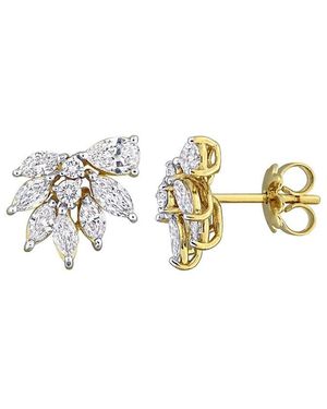 Created Forever 14K 0.40 Ct. Tw. Lab-Grown Diamond Stud Earrings - Metallic