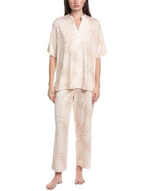 Natori Pyjama Pant Set - Natural