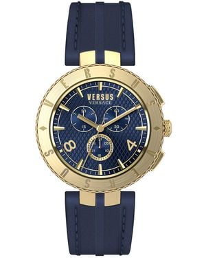 Versus Logo Gent Chrono Watch - Blue