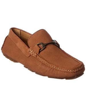 Donald J Pliner Dorion03 Suede Loafer - Brown