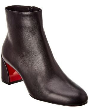 Christian Louboutin Turela 55 Leather Bootie - Multicolour