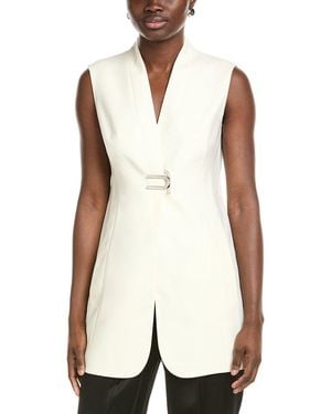 Akris Wool Gillet - White