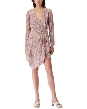IRO Silk Mini Dress - Pink