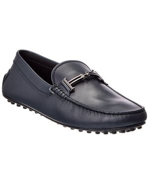 Tod's Leather Driver - Blue
