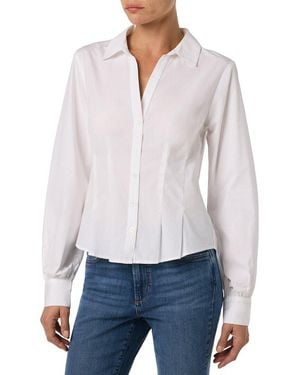 Joe's Jeans Pleated Dress Shirt - White