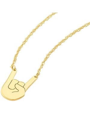 HAWLEY ST 14K Necklace - Metallic