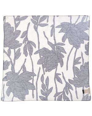 Brunello Cucinelli Motif Printed Scarf - Metallic