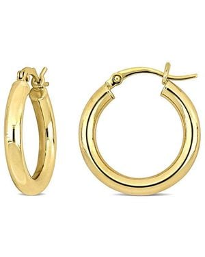 Rina Limor 10k Hoops - Metallic