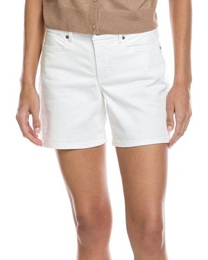 NYDJ Petite Shaker Optic Short - White