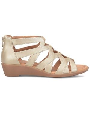 Comfortiva Eternia Leather Sandal - White
