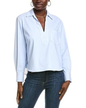 Finley Joni Popover Shirt - White