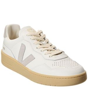 Veja V-90 O.T. Leather Trainer - White