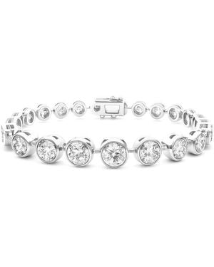 Prince Diamond & Jewelry 14K 14.78 Ct. Tw. Lab-Grown Diamond Tennis Bracelet - White