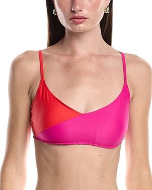 summersalt The Marina Bikini Top - Pink