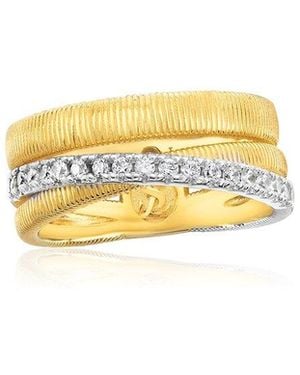 Suzy Levian CZ Jewelry Suzy Levian Golden Helix Cz Ring - Yellow