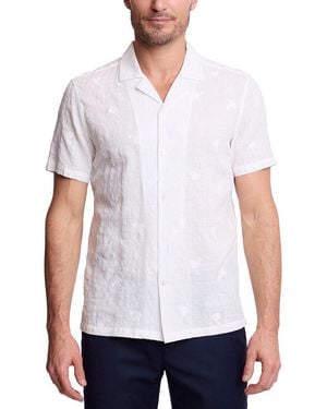 Paisley & Gray Camp Collar Shirt - White