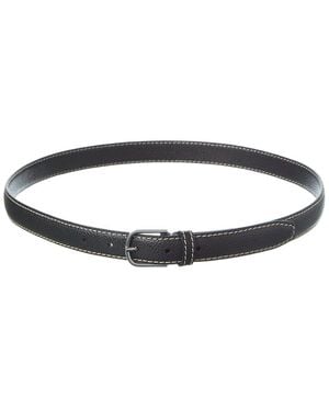 TOTEME Leather Belt - Black