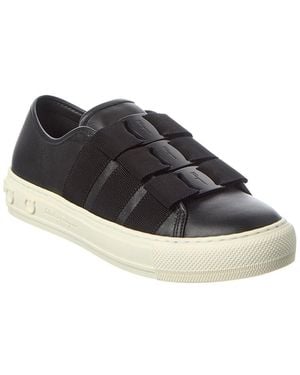 Ferragamo Nataly Leather Trainer - Black