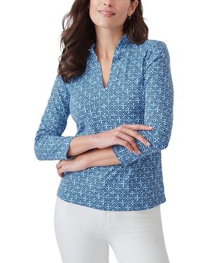 J.McLaughlin Sahara Knit Top - Blue