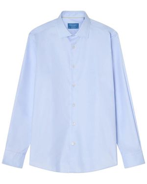 Robert Talbott Reynolds Twill Shirt - Blue