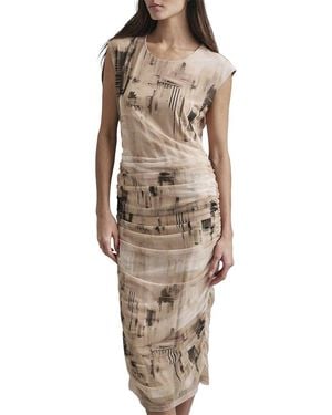 DKNY Knit Dress - Brown