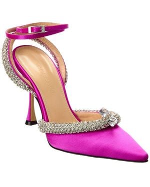 Mach & Mach Georgia Satin Pump - Pink