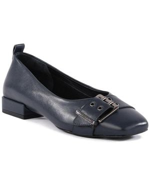 Seychelles Cambridge Leather Flat - Blue