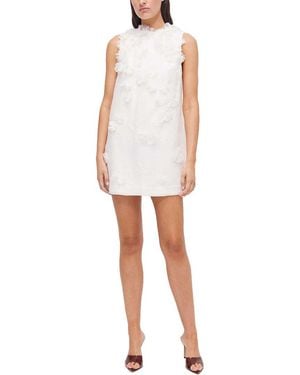 Rachel Gilbert Whitley Silk Mini Dress - White