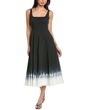 Seraphin Sleeveless Midi Dress - Black