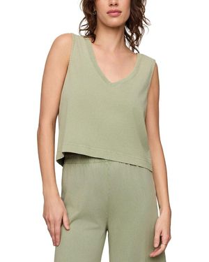 Z Supply Sloane V-Neck Top - Green