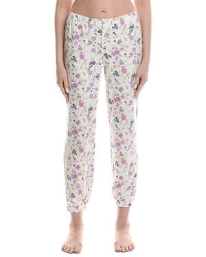 Pj Salvage More Amour Band Pant - White
