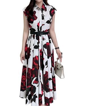 Vincent Shirt Dress - White