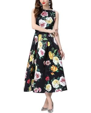 CHARLOTTE GREEN Elaine Midi Dress - White