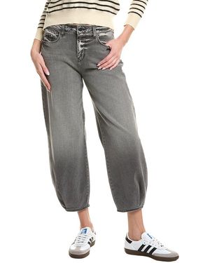 L'Agence Krista High-Rise Tapered Leg Jean - Grey