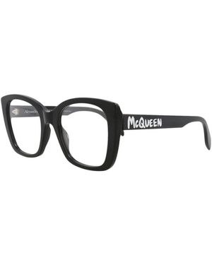 McQueen 52Mm Optical Frames - Black