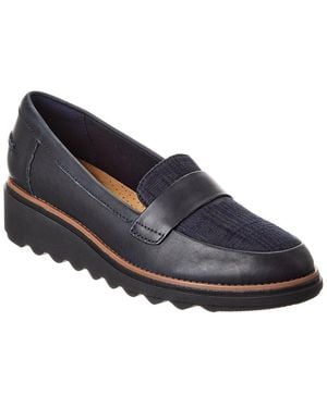 Clarks Sharon Gracie Loafer - Blue