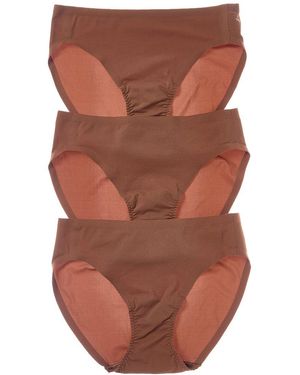 Spanx 3Pk Bikini - Brown