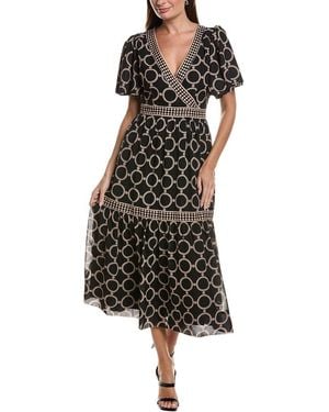 Gretchen Scott Le Marais Midi Dress - Black