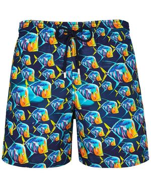 Vilebrequin Piranhas Classic Short - Blue
