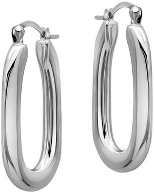 MaxColor Dangle Earrings - White