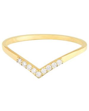 HAWLEY ST 14K 0.09 Ct. Tw. Diamond Ring - Metallic