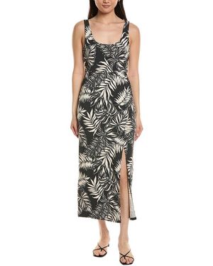Z Supply Melbourne Sandy Bay Palm Dress - Black