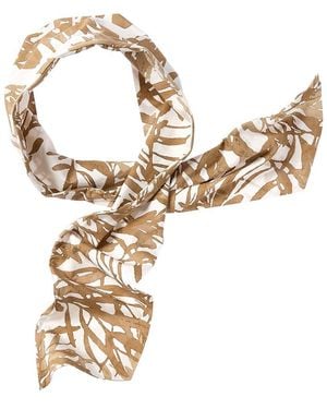Brunello Cucinelli Silk Scarf - Metallic
